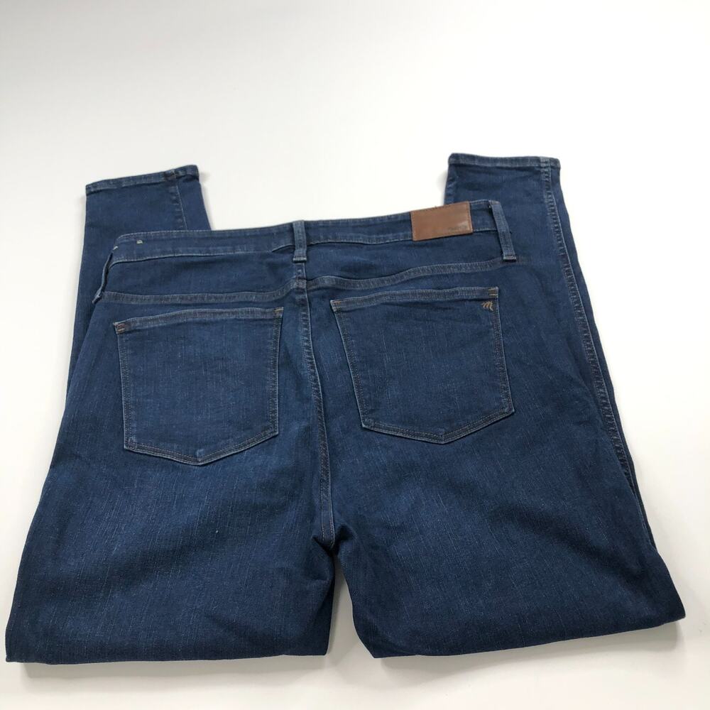 Madewell 10" High Rise Skinny (Fits 35W 28L) Denim Jeans Blue